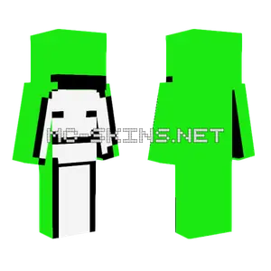 Green Dream Minecraft skin