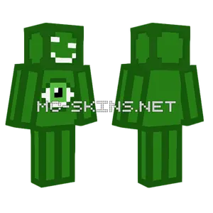 Green Eye Ball Thing Minecraft skin