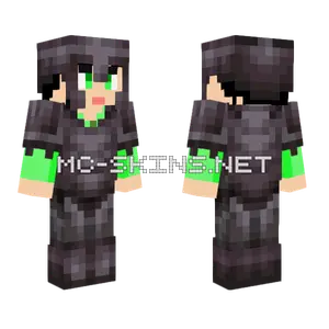 Green Eyed Boy Minecraft skin