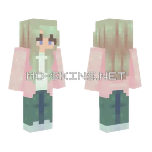 Green Flame Rce Minecraft skin