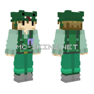 Green Geckos MCC Minecraft skin