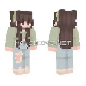 Green Girl Outfit