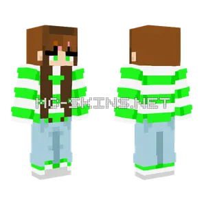 Green Grass One Minecraft skin