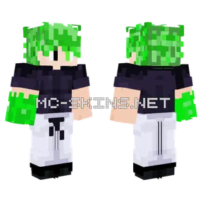 Green Haired Kid