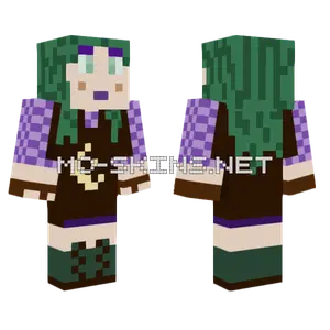 Green Haired Sorceress
