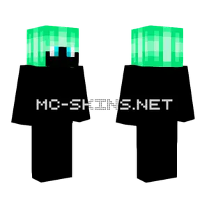 Green HB Male Minecraft skin