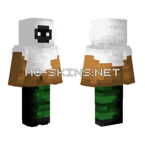 Green Hooded Figure