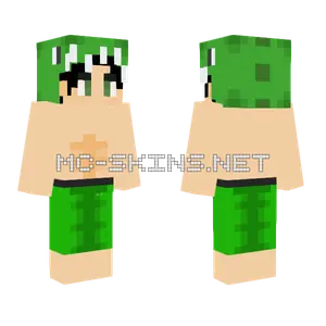 Green Hooded Figure