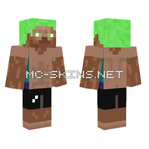 Green Hooded Figure