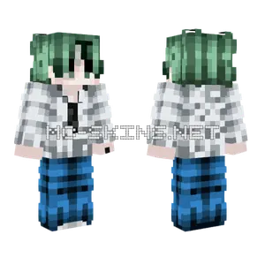 Green Hoodie Boy