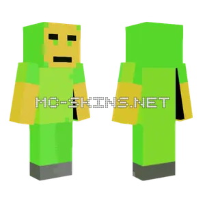 Green IJ Minecraft skin