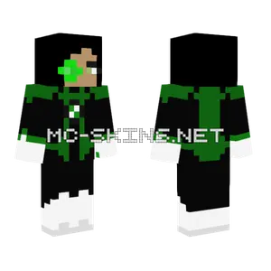 Green Lantern Jessica Cruz Minecraft skin