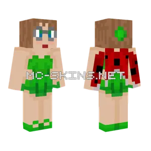 Green Leaf Girl
