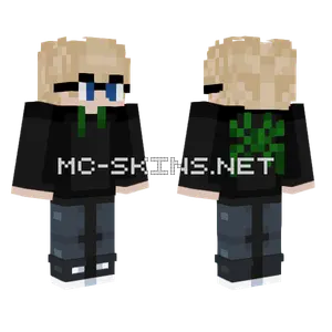 Green Life Spidey Tommy Minecraft skin