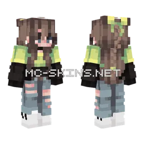Green Me Skin Minecraft skin