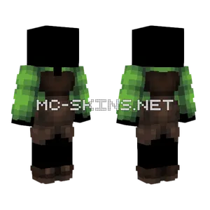 Green Medieval Dress Minecraft skin