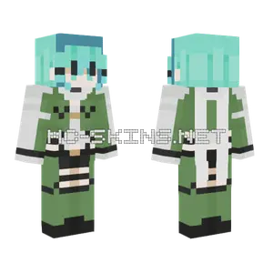 Green Military Uniform Minecraft skin