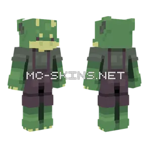 Green Monster Skin Minecraft skin