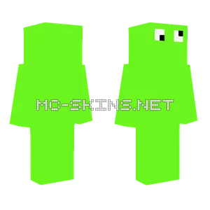 Green Monster Skin Minecraft skin