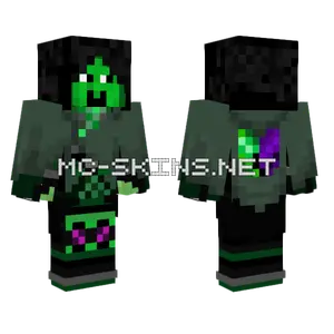 Green Monster Skin Minecraft skin