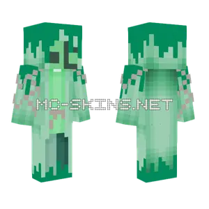 Green Nature Skin Minecraft skin