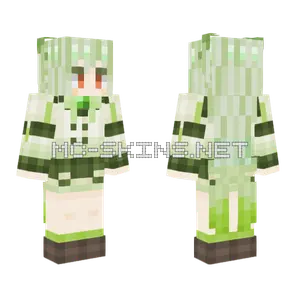 Green Outfit Minecraft skin