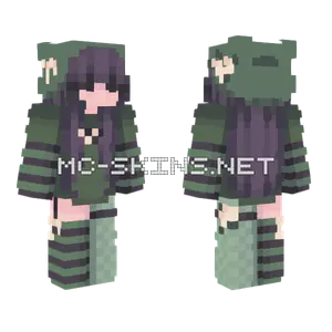 Green Outfit Minecraft skin