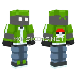 Green Pokemon Trainer