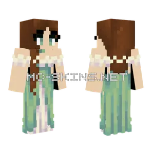 Green Princess Dress
