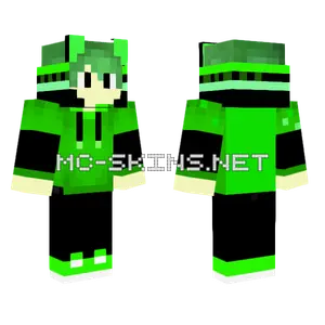 Green Prozz Minecraft skin