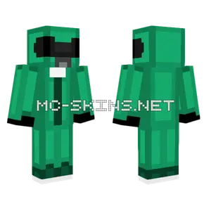 Green Racer Girly 789 Minecraft skin