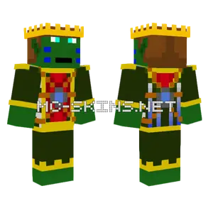 Green Reptilian Warrior