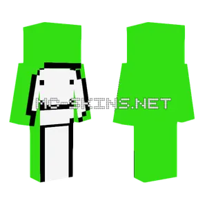 Green Robot Minecraft skin