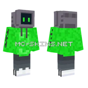 Green Robot Warrior