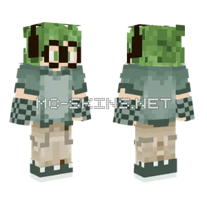 Green Samurai Warrior