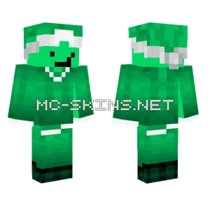 Green Santa Hat Outfit