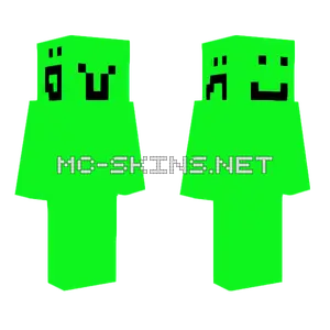 Green Screen Man Minecraft skin