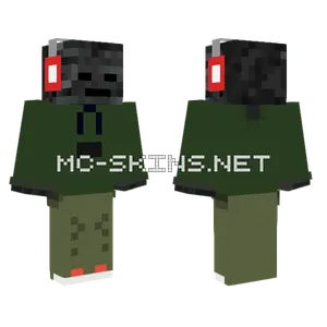 Green Shirt Wither Minecraft skin