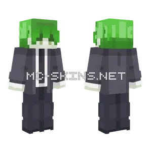 Green Slime Hoodie Minecraft skin