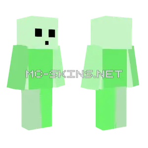 Green Slime Monster Minecraft skin