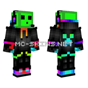 Green Slime Skin Minecraft skin