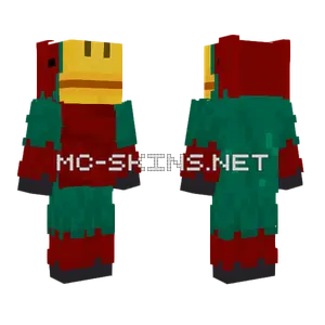 Green Sniffer Minecraft skin