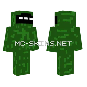 Green Soldier Commaster Minecraft skin