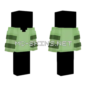 Green Sweater Template Minecraft skin