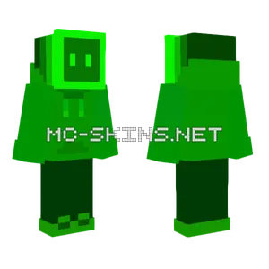 Green TV Skin Minecraft skin