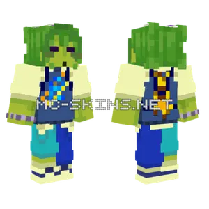 Green Zombie Warrior