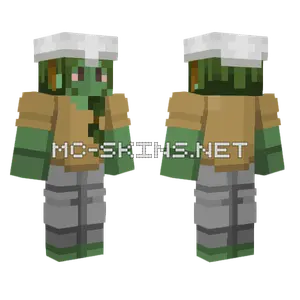 Green Zombie Warrior
