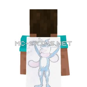 Greninja cape, outside and lining