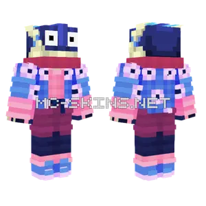 Greninja Sapphire Champions Minecraft skin