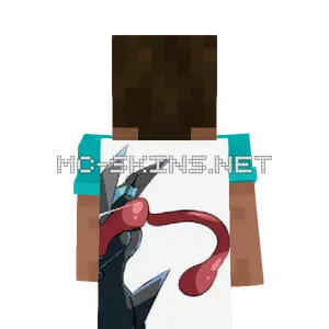 Greninja Shiny cape, outside and lining
